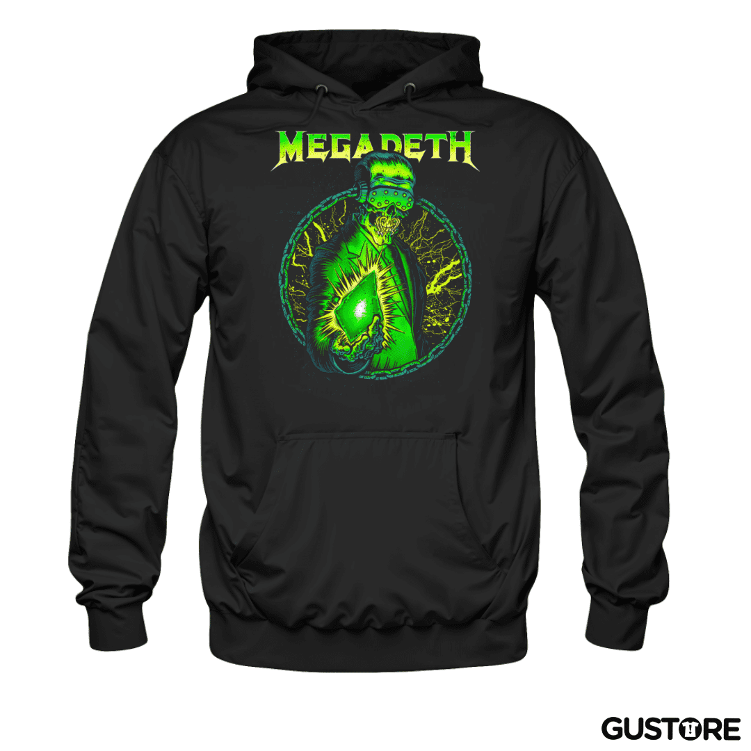 Polerón Canguro Megadeth Rust