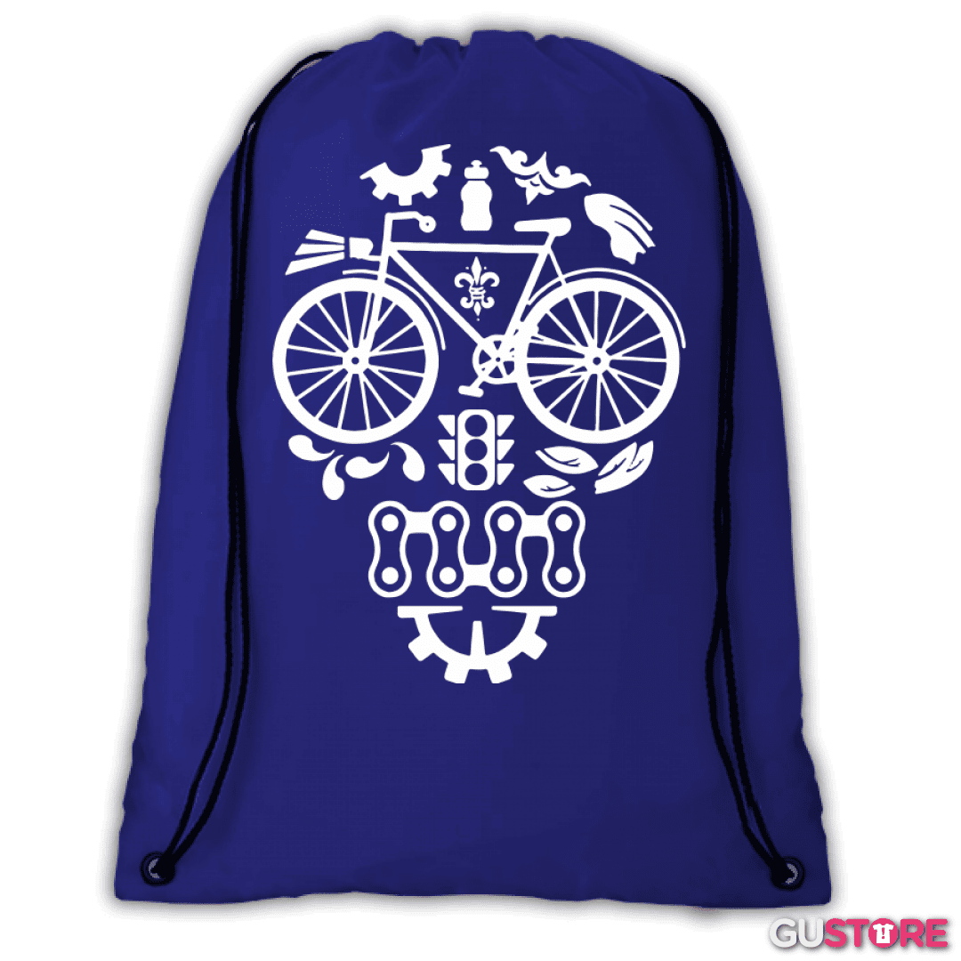 Mochila Calavera Bicicleta