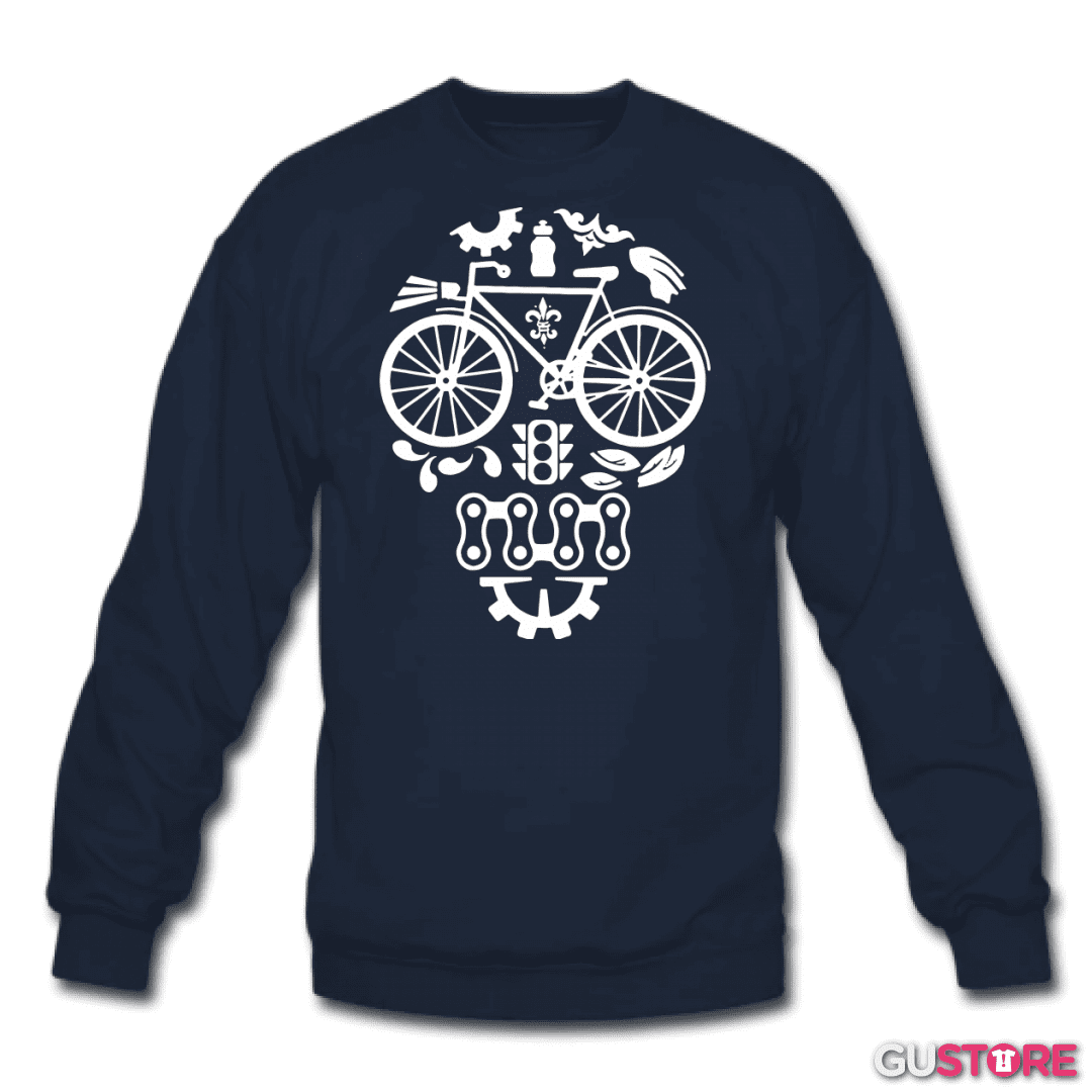 Poleron polo Calavera Bicicleta