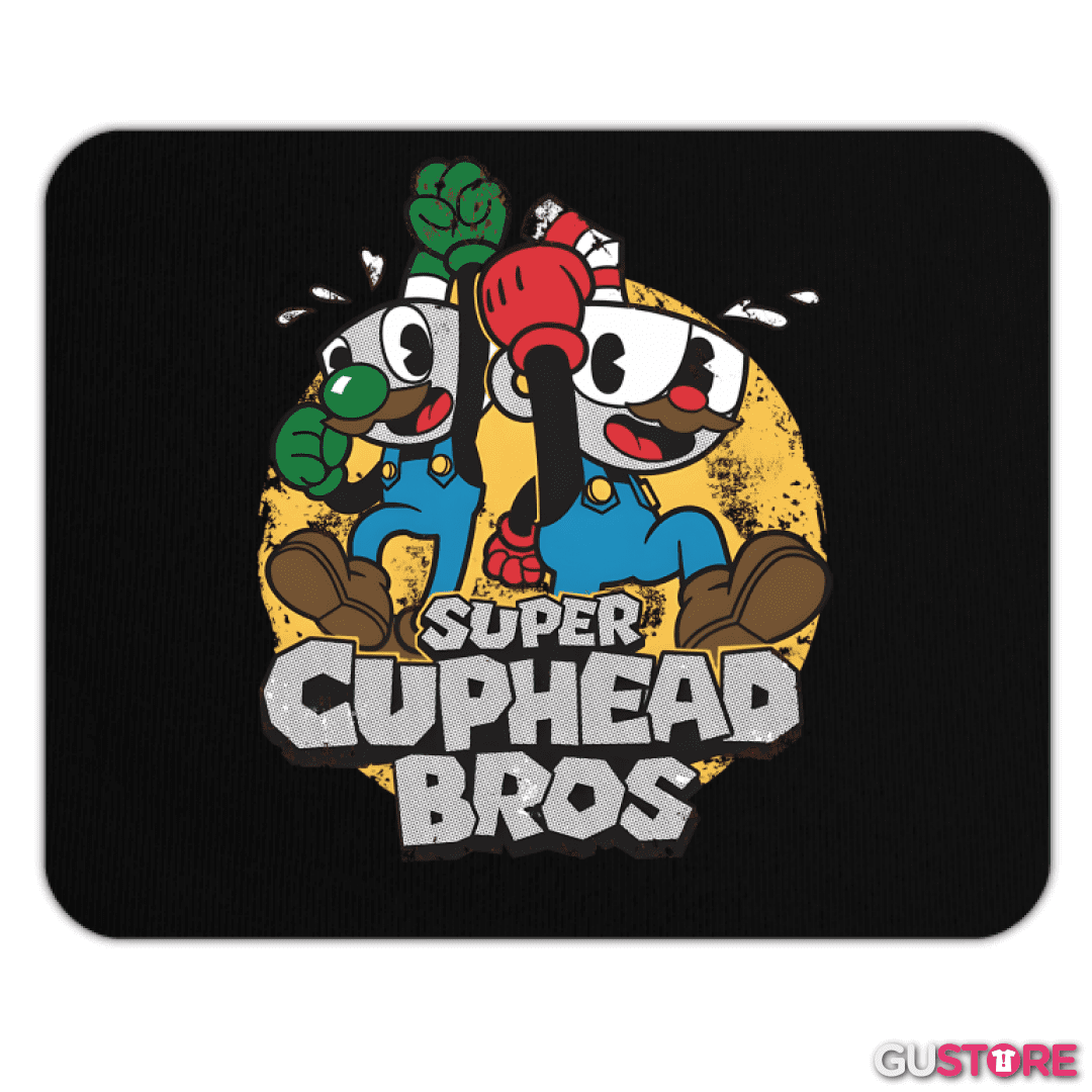 Mousepad Super Cuphead Bros