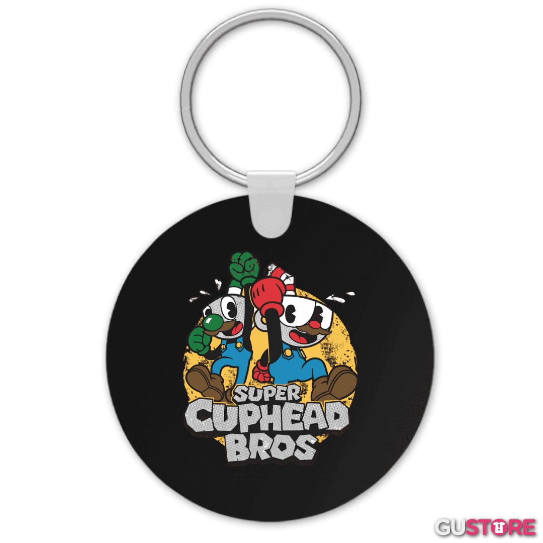 Llavero Super Cuphead Bros