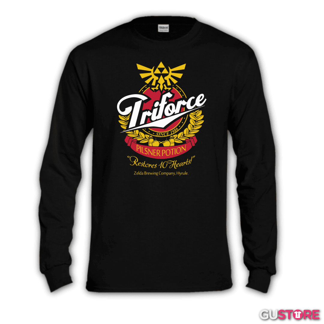 Polera manga larga Triforce Pilsen Potion