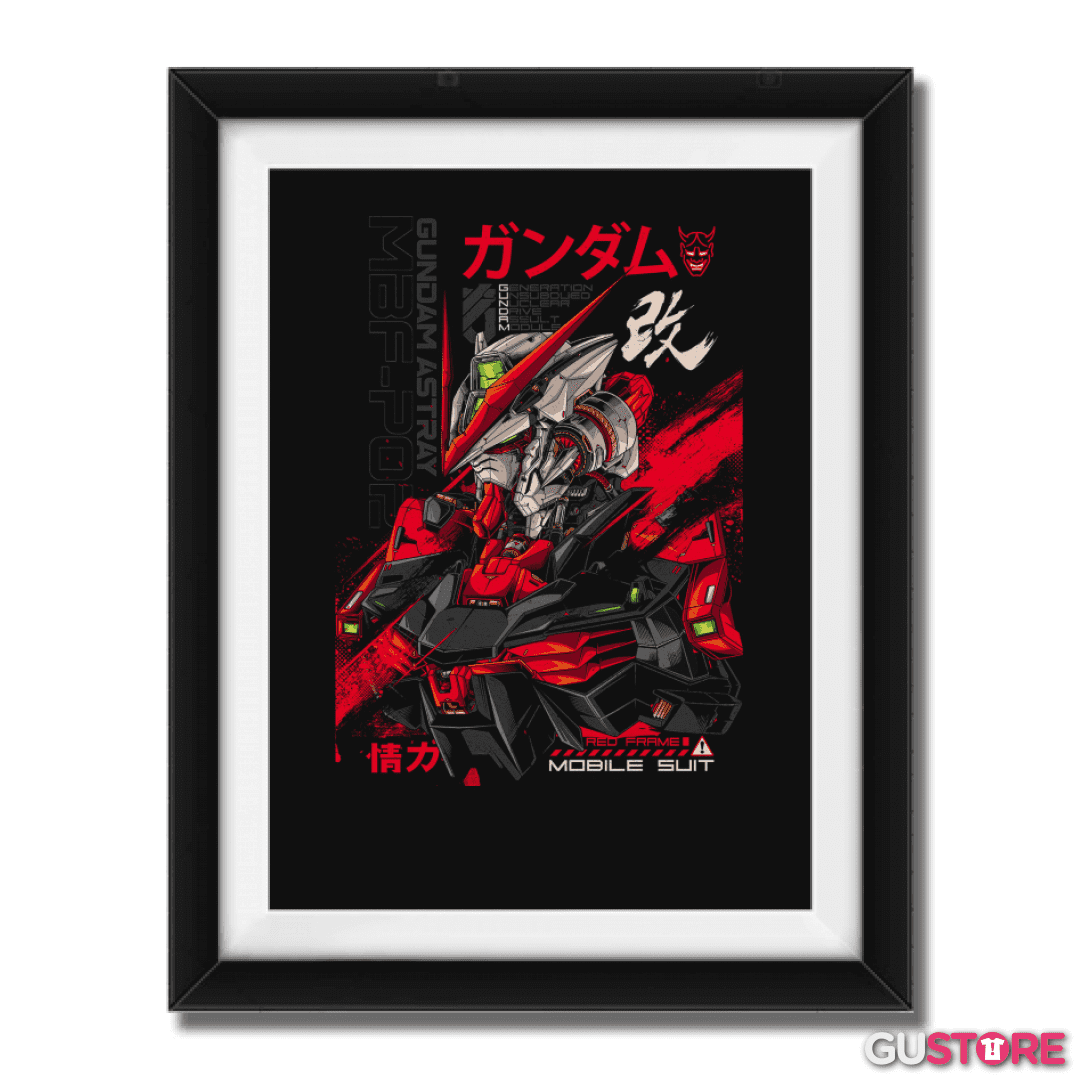 Cuadro decorativo Astray Red Frame 