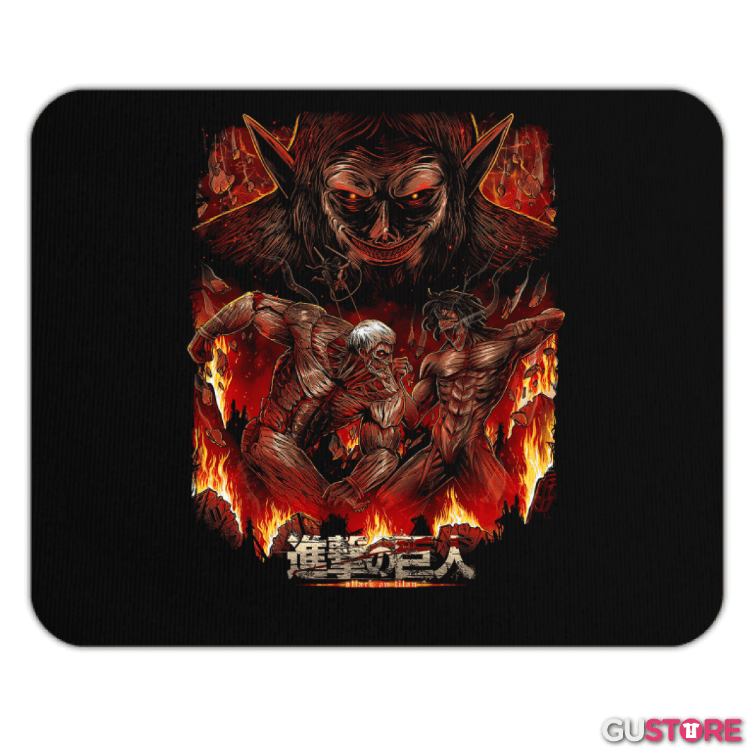 Mousepad Eren vs Rainer