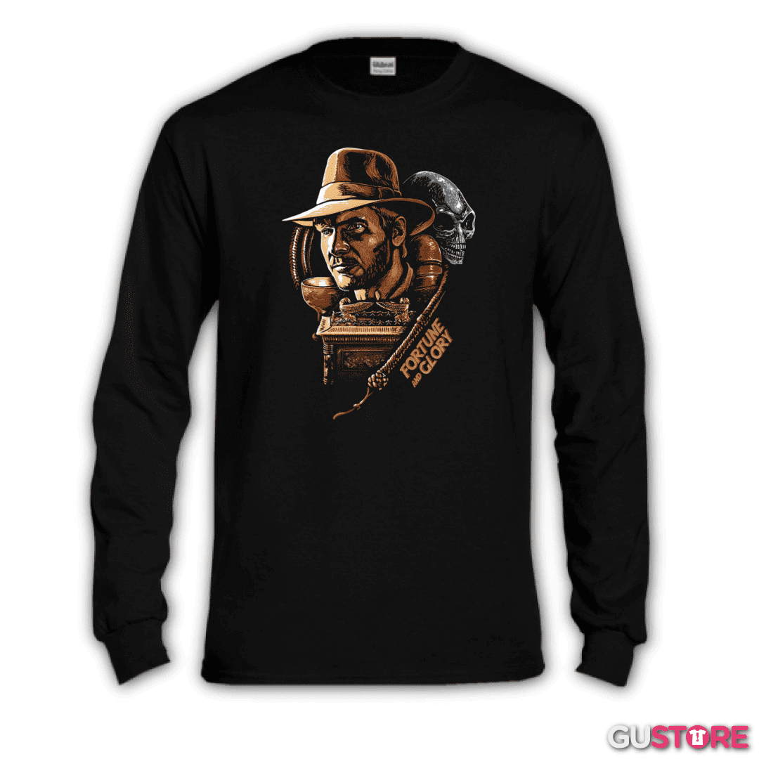 Polera manga larga Indiana Jones