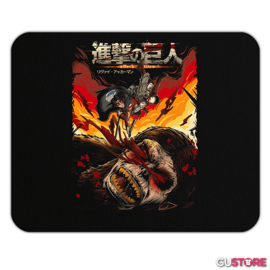 Mousepad Levi vs Zeke