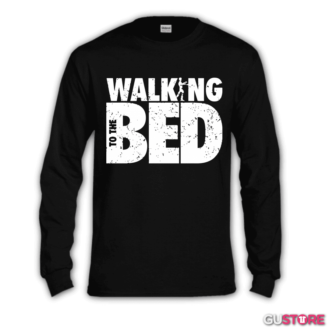 Polera manga larga Walking to the bed