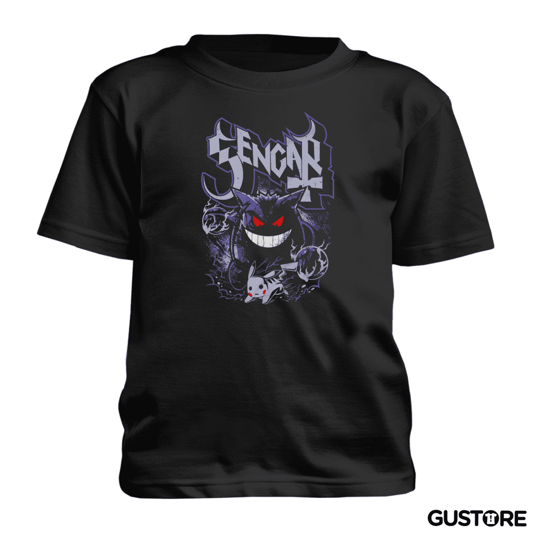 Polera de niño Gengar Ghost