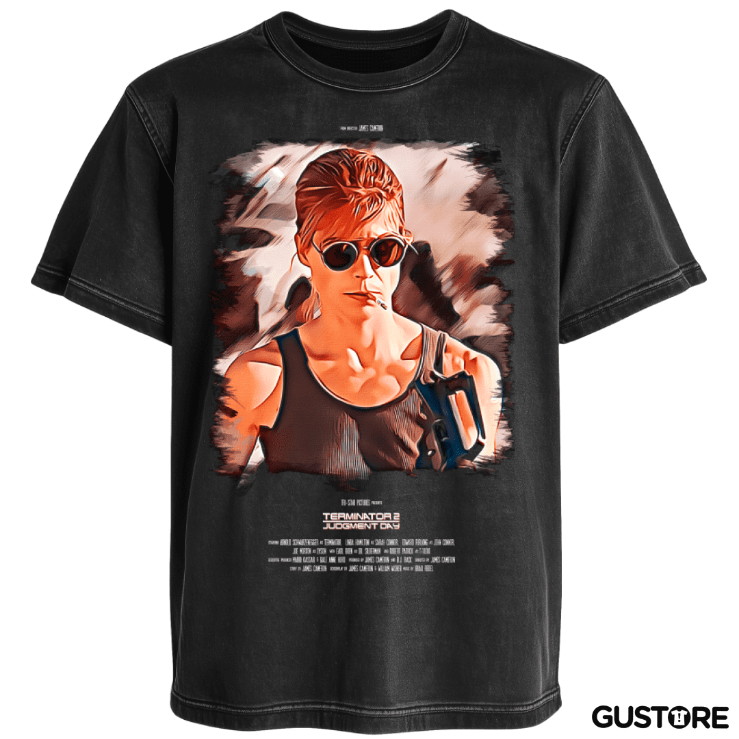 Polera desgastada Heroinas SciFi - Sarah