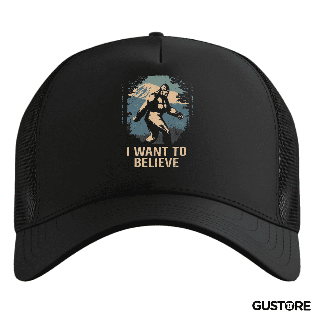Gorro I want to believe in bigfoot