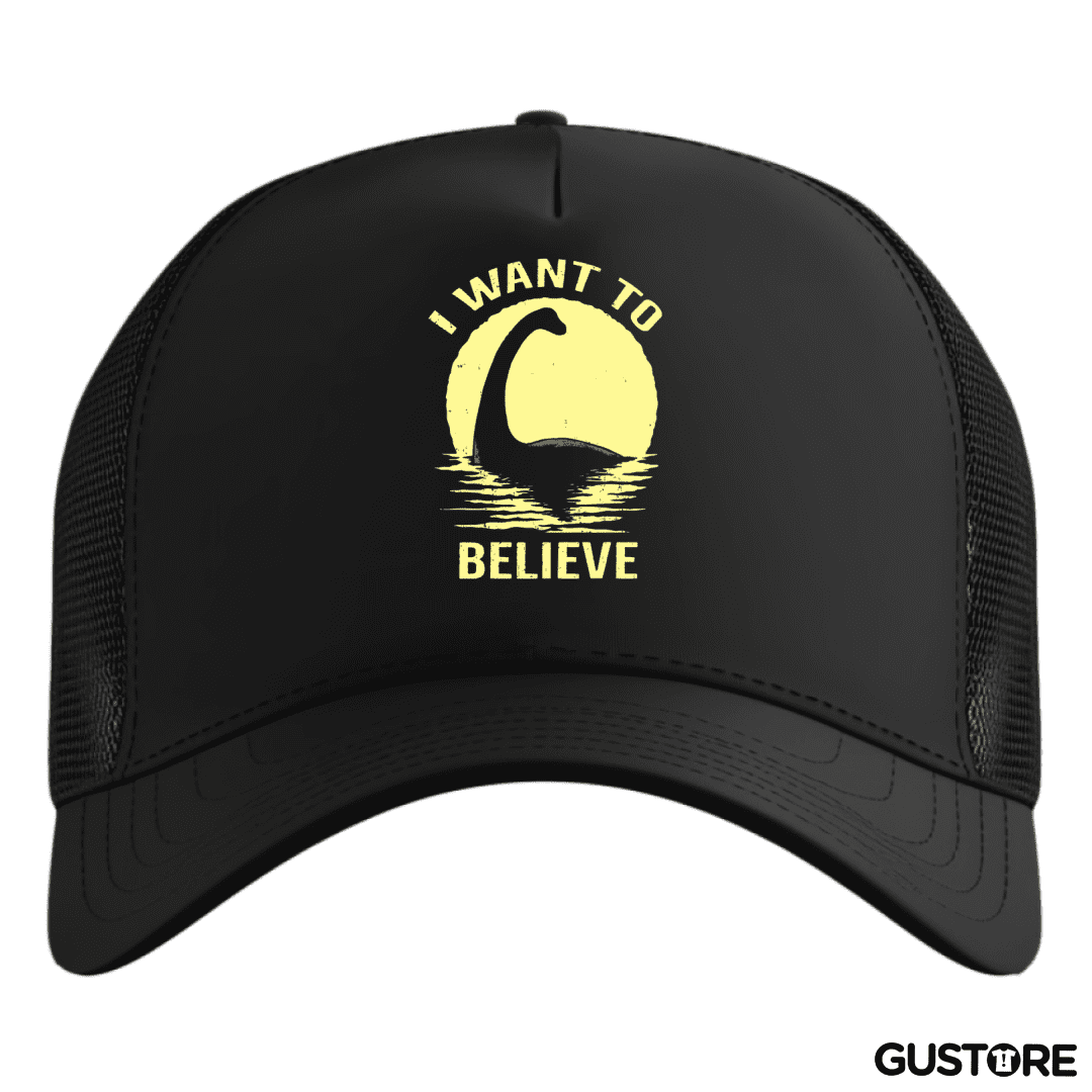 Gorro I want to believe in Nessie