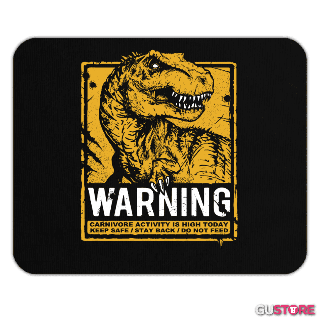 Mousepad Cuidado con el dinosaurio