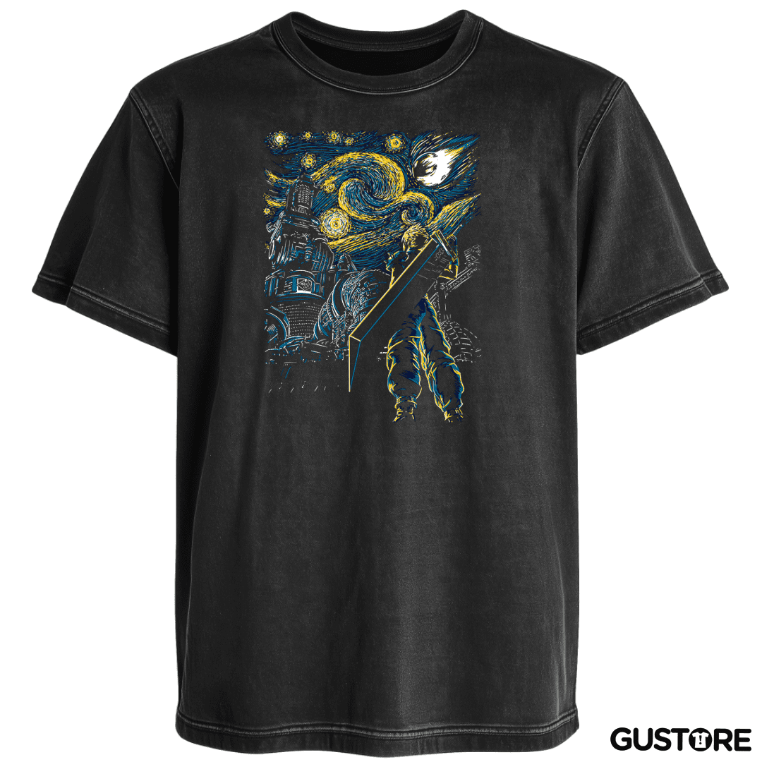 Polera desgastada Fantasy Star