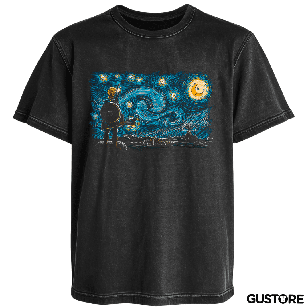 Polera desgastada Link estrellado