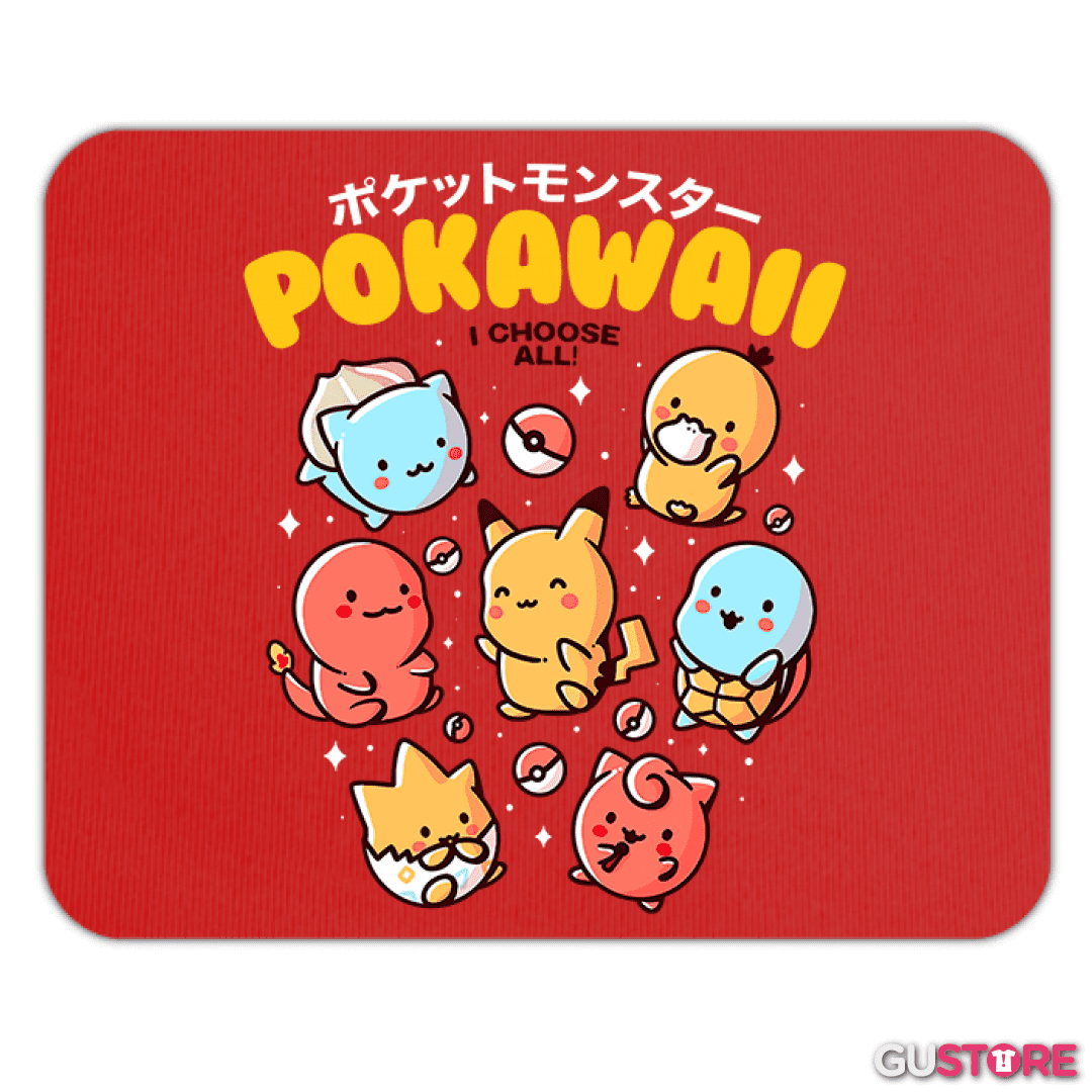 Mousepad Pokawaii