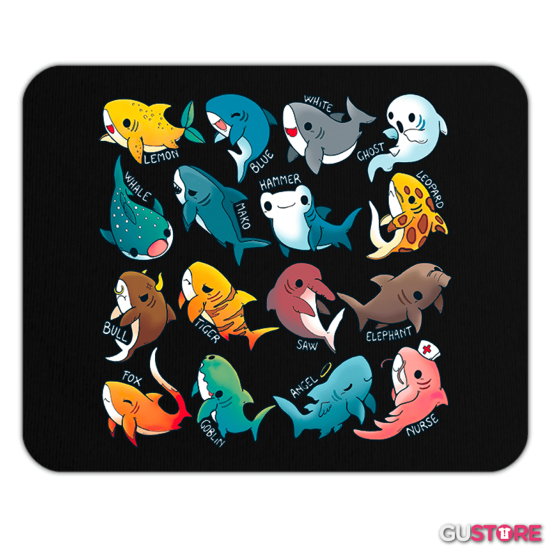 Mousepad Tiburoncitos