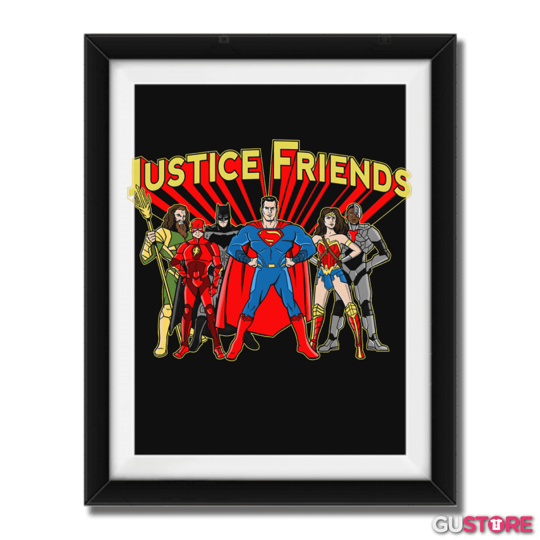 Cuadro decorativo Justice Friends
