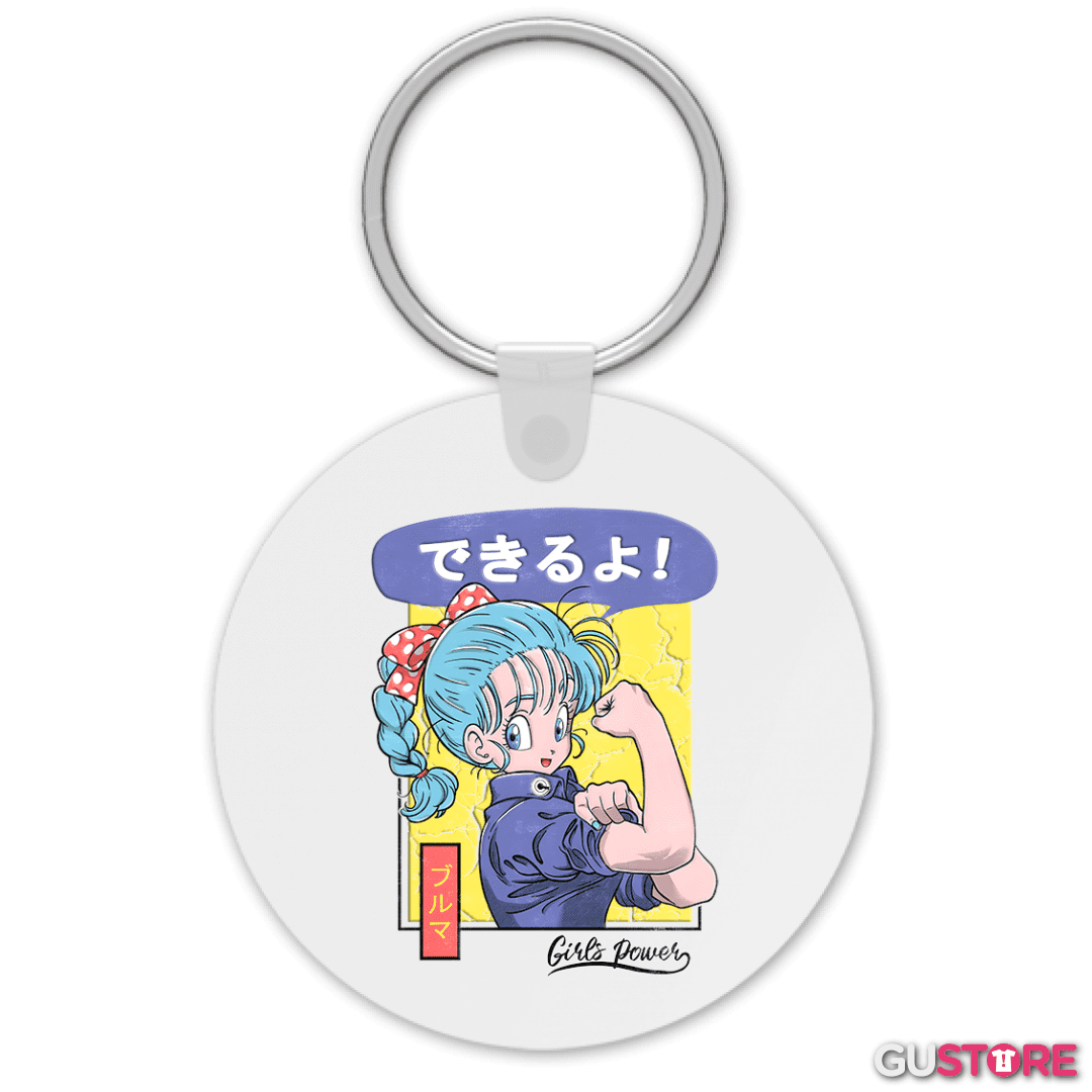 Llavero Bulma Girl Power