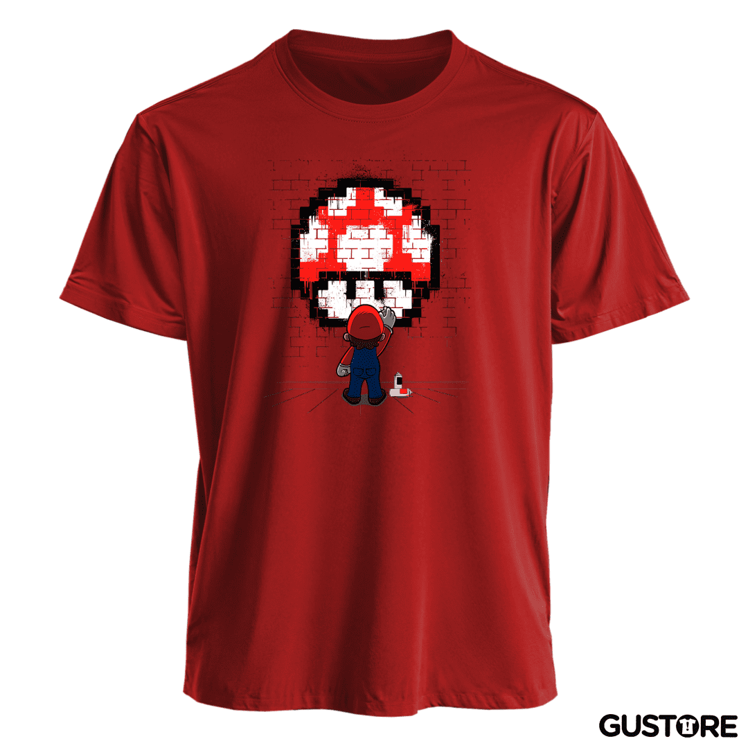 Polera Bigote Grafiti