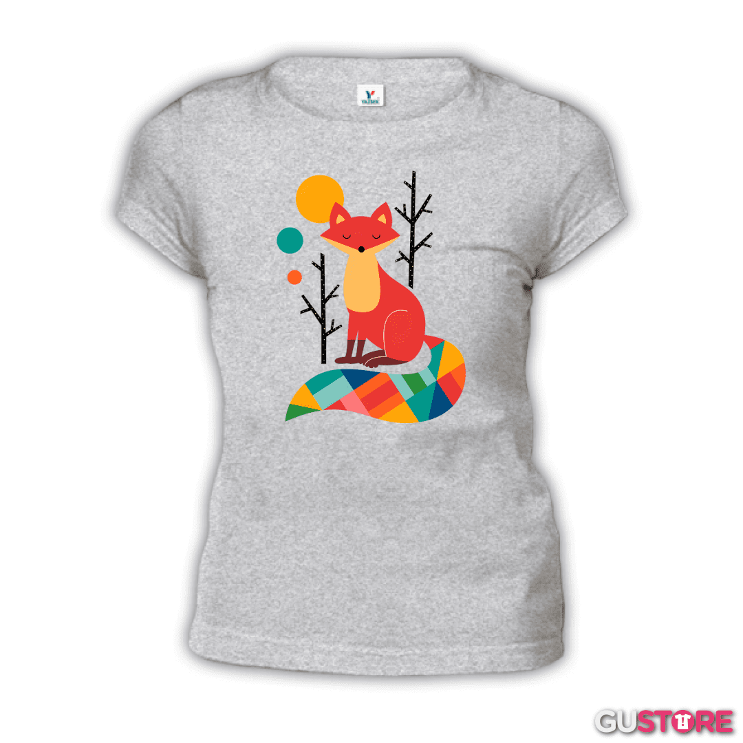 Polera de Mujer Zorro colores
