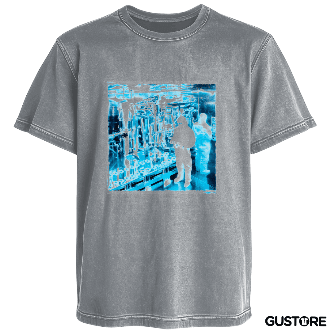 Polera desgastada PT - SD (OR) (Solo Blanco)