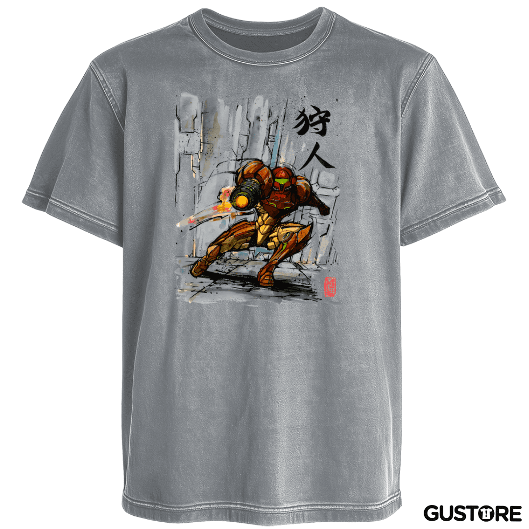 Polera desgastada Samus Sumi e