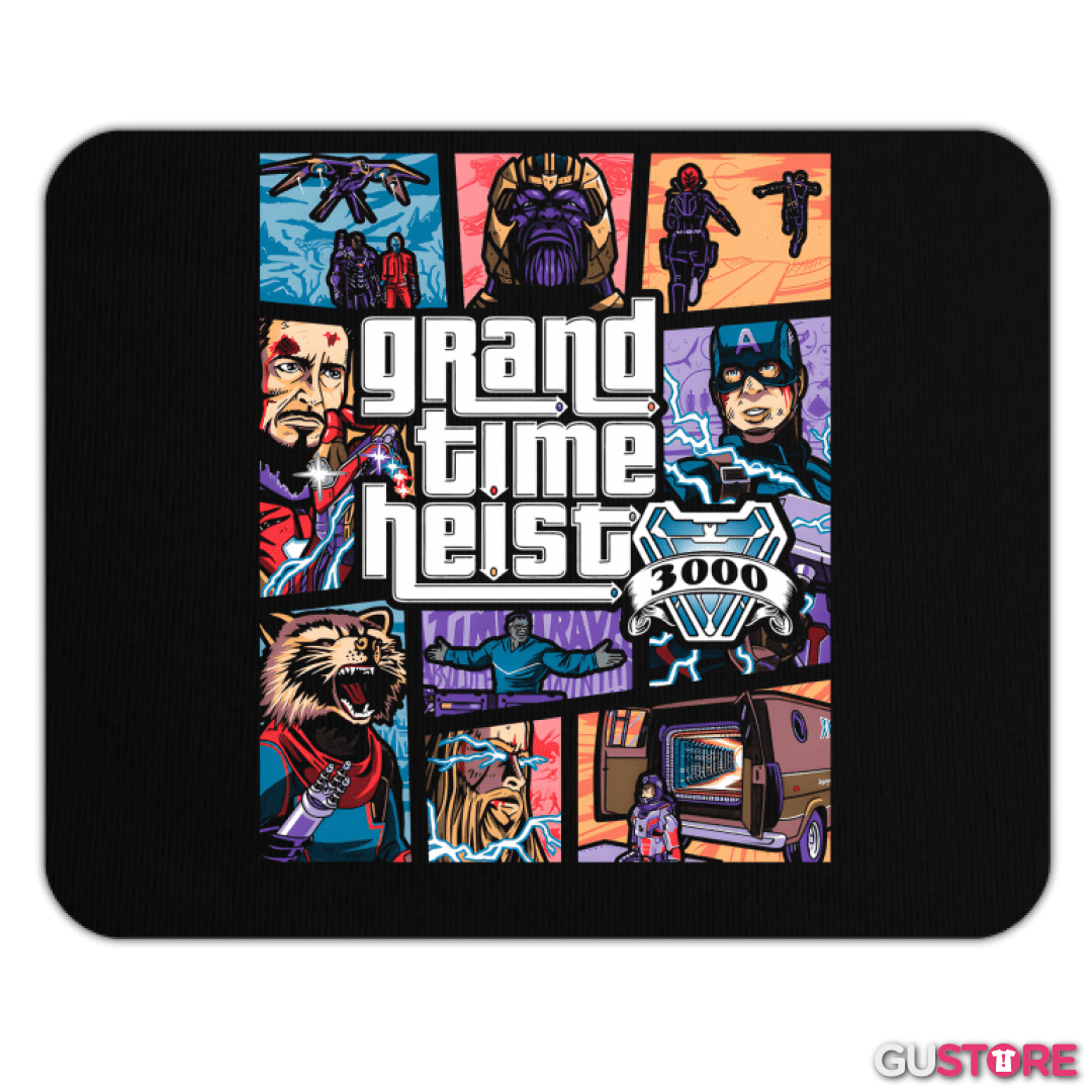 Mousepad Grand Time Heist 3000