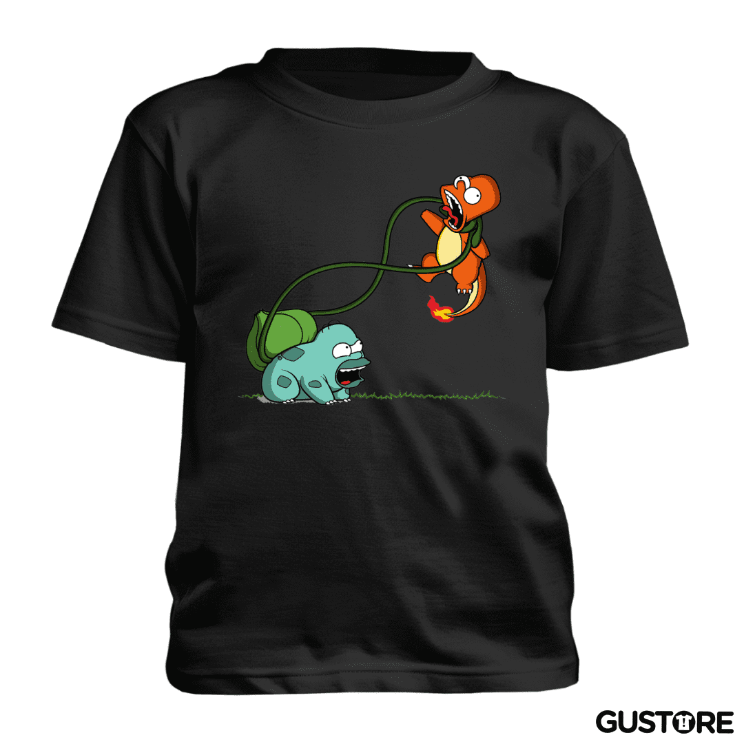 Polera de niño Homersaur vs Bartmander 