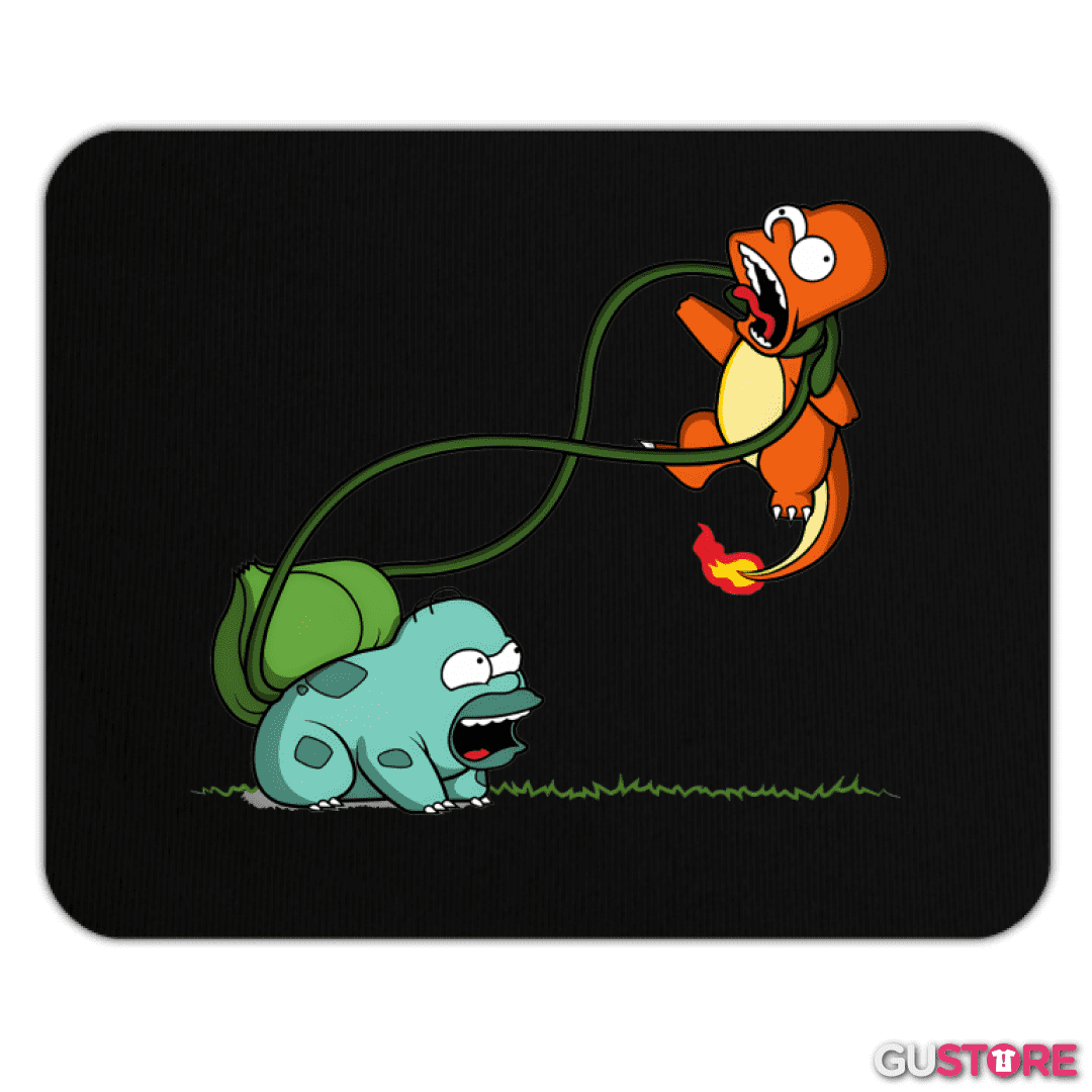 Mousepad Homersaur vs Bartmander 