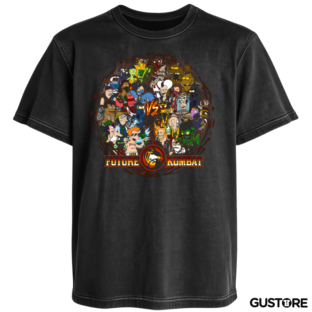 Polera desgastada Future Kombat