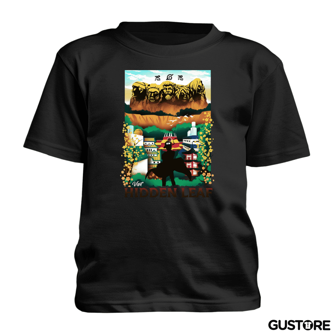 Polera de niño Aldea Oculta de la Hoja