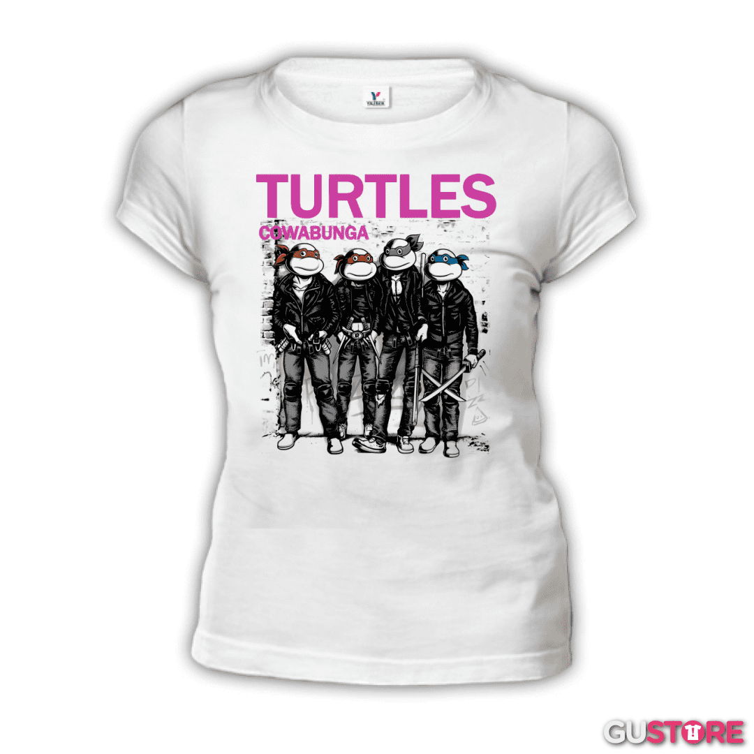 Polera de Mujer Turtles Cowabunga 