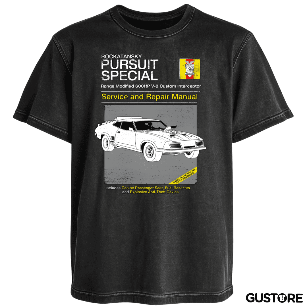 Polera desgastada V8 Interceptor