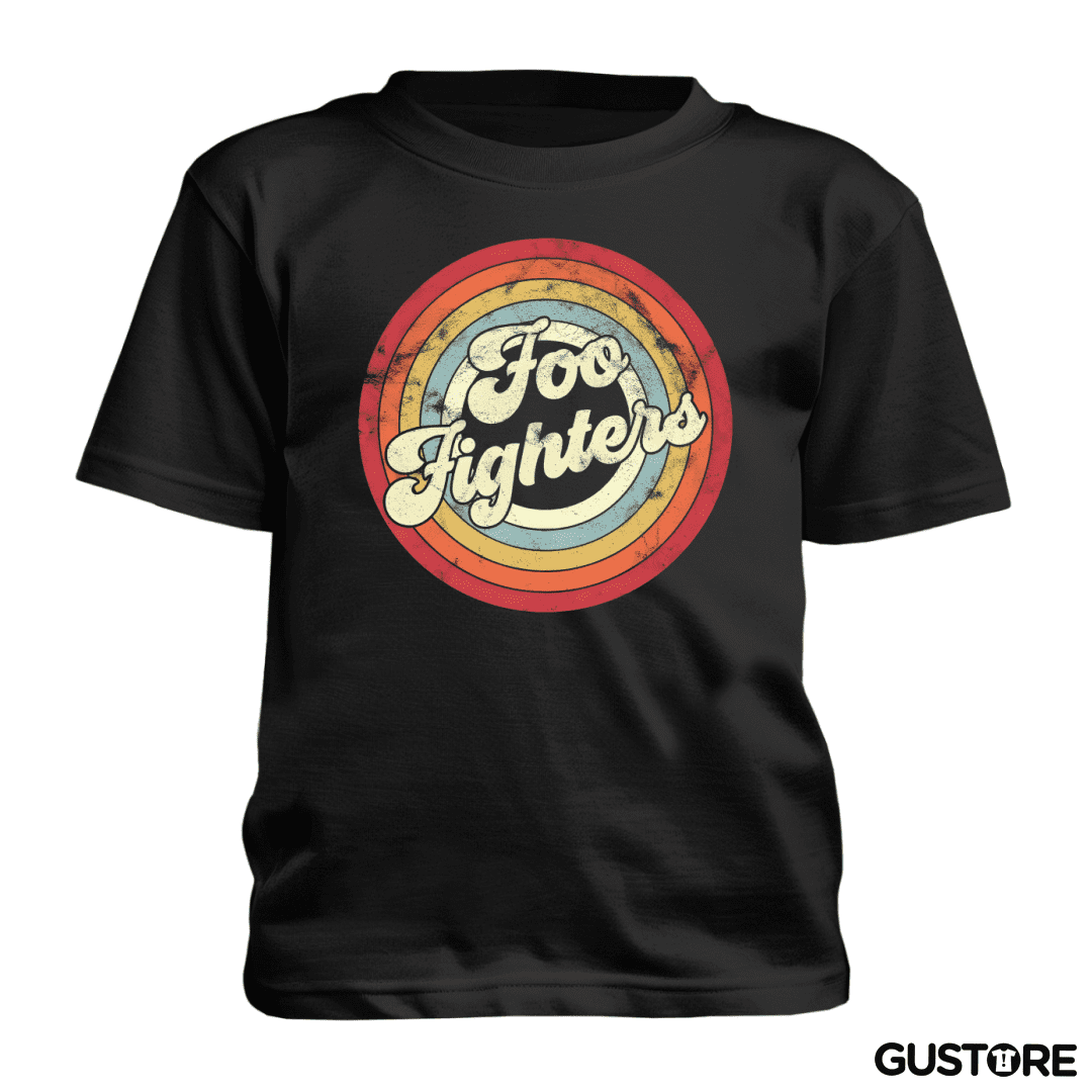 Polera de niño Foo fiighters retro