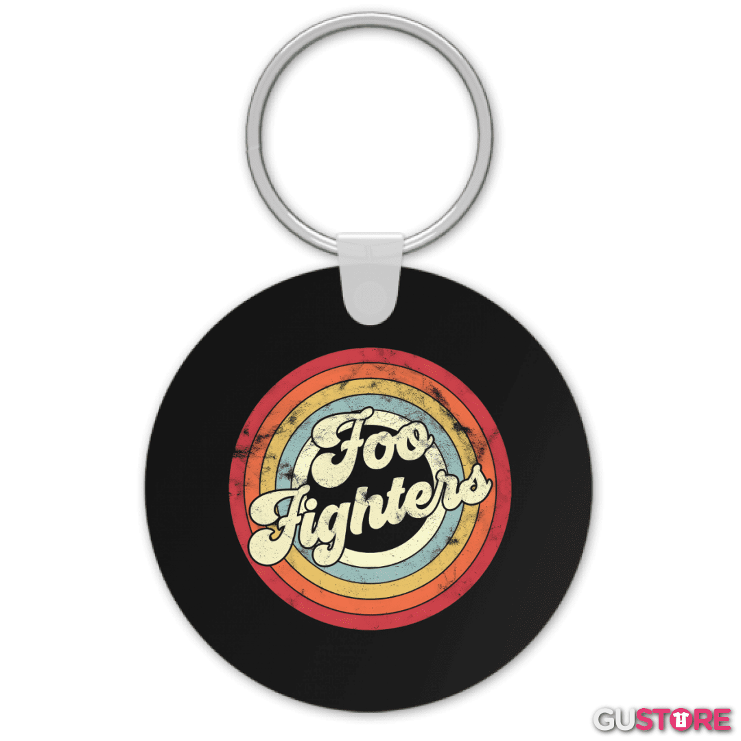 Llavero Foo fiighters retro
