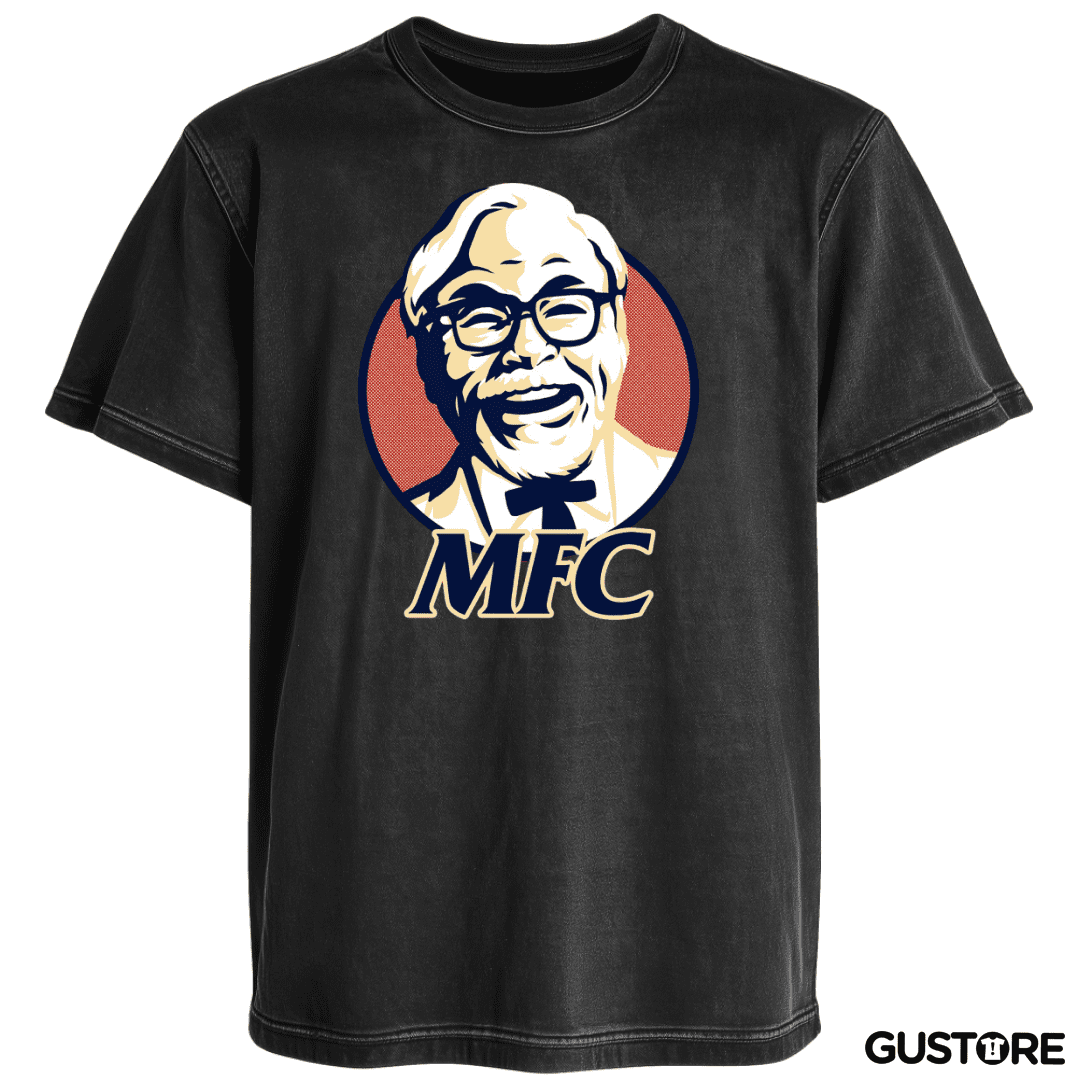 Polera desgastada Miyazaki Fried Chicken