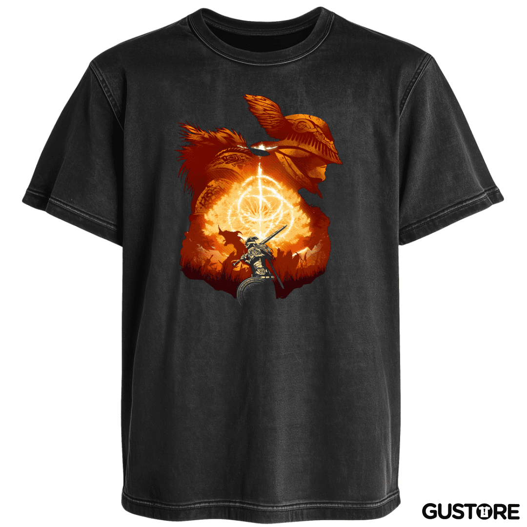 Polera desgastada Elden Adventures