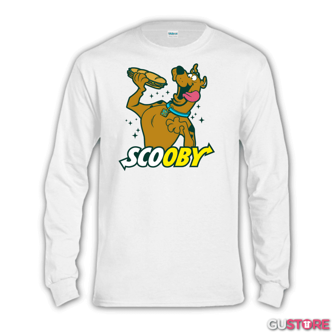 Polera manga larga Scooby