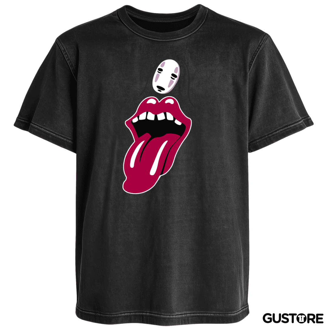 Polera desgastada The Rolling Kaonashi