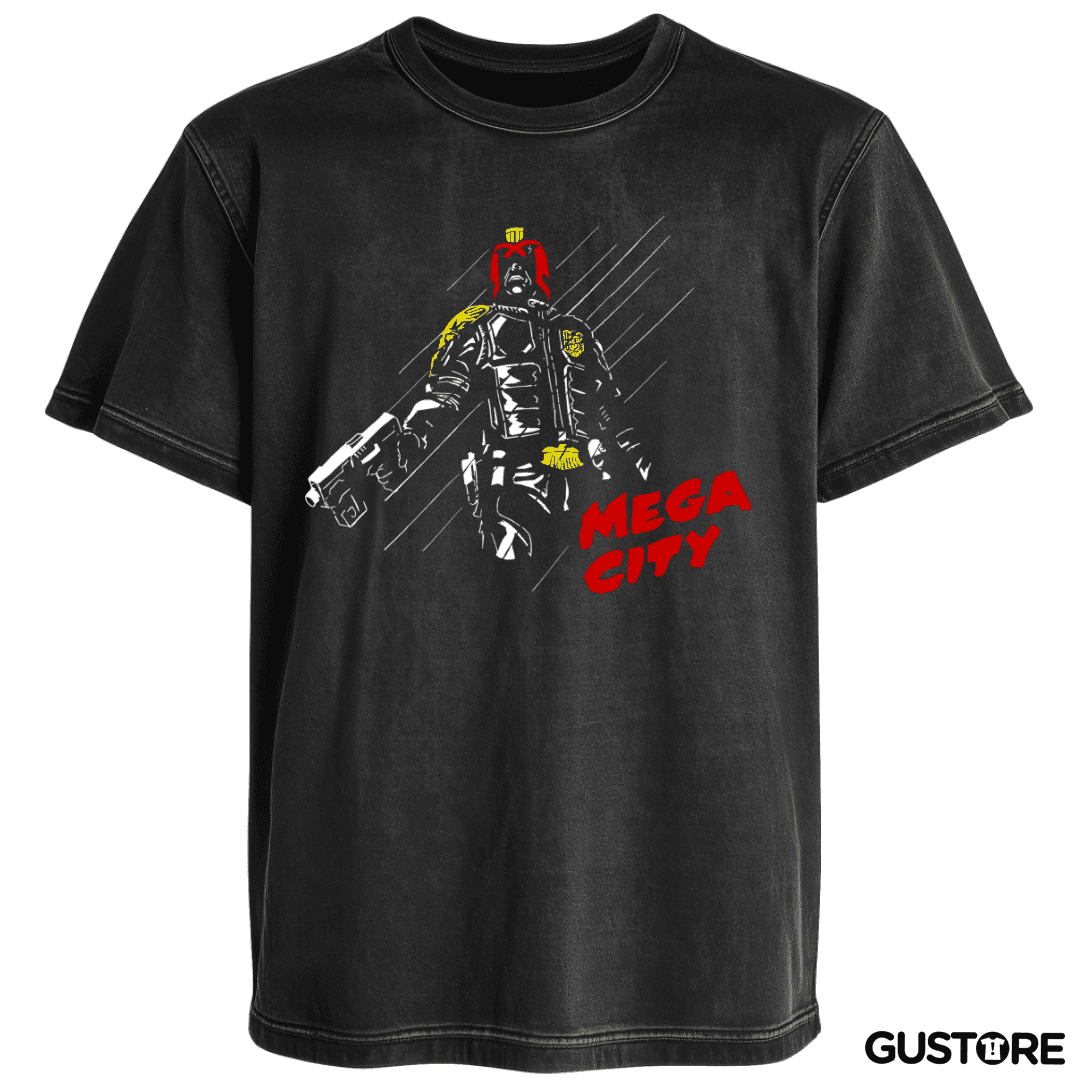 Polera desgastada Mega City