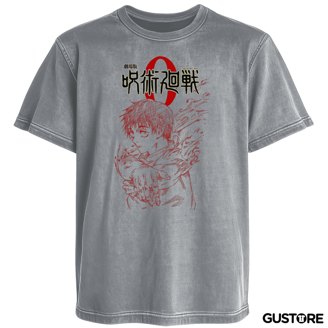 Polera desgastada Jujutsu Kaisen 0 
