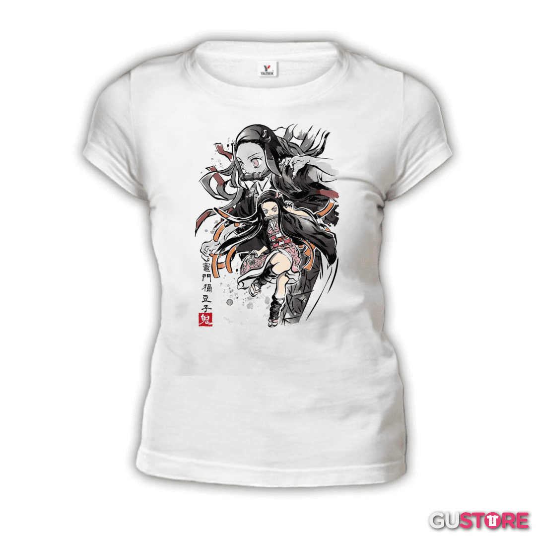 Polera de Mujer Nezuko Kamado
