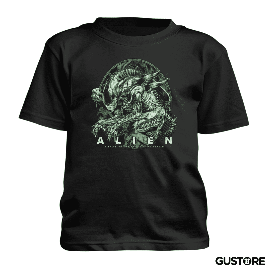 Polera de niño Xenomorfo