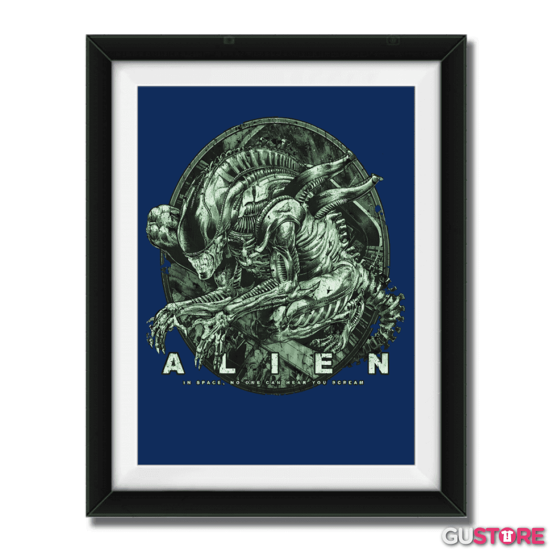 Cuadro decorativo Xenomorfo