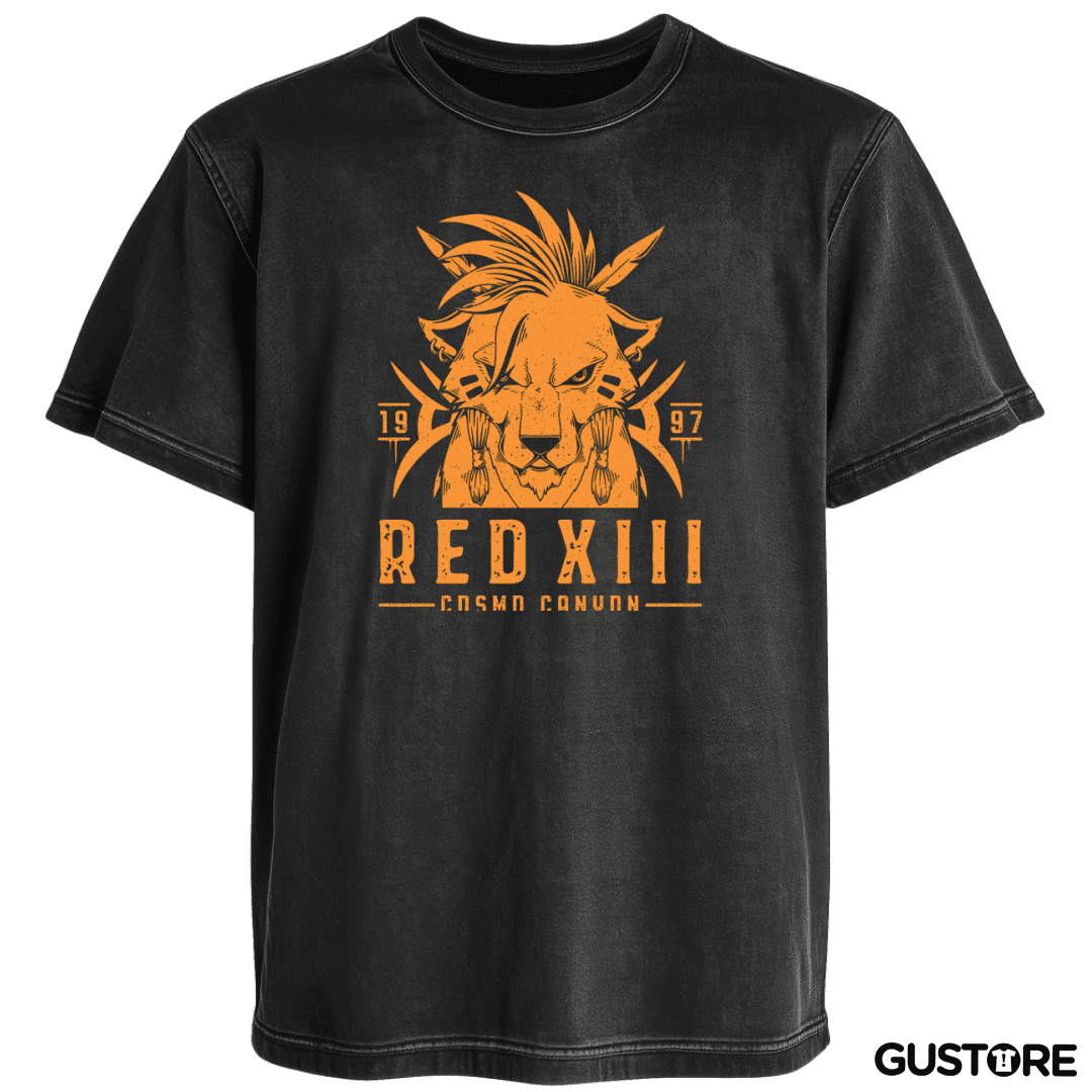 Polera desgastada Red XIII