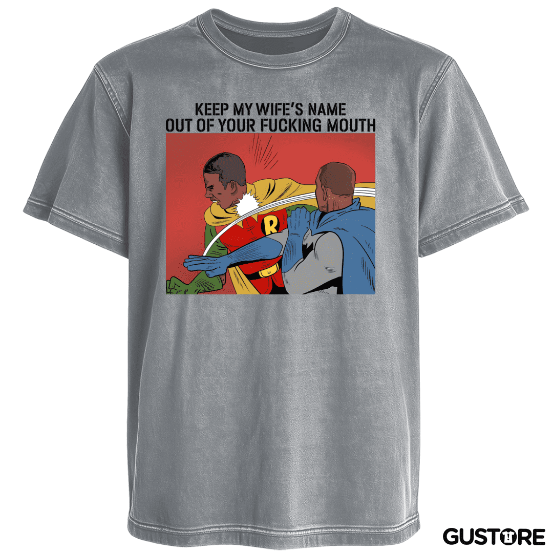 Polera desgastada BatSmith & Robin Rock