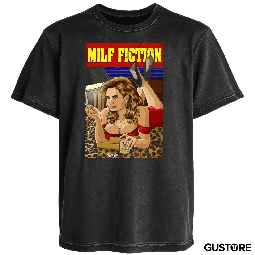 Polera desgastada Milf Fiction
