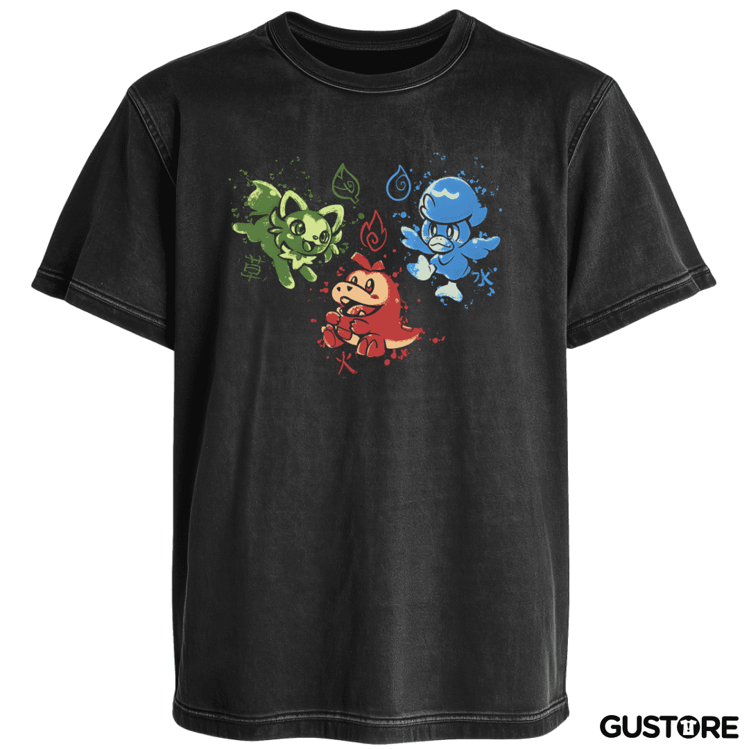 Polera desgastada Nuevos Amigos
