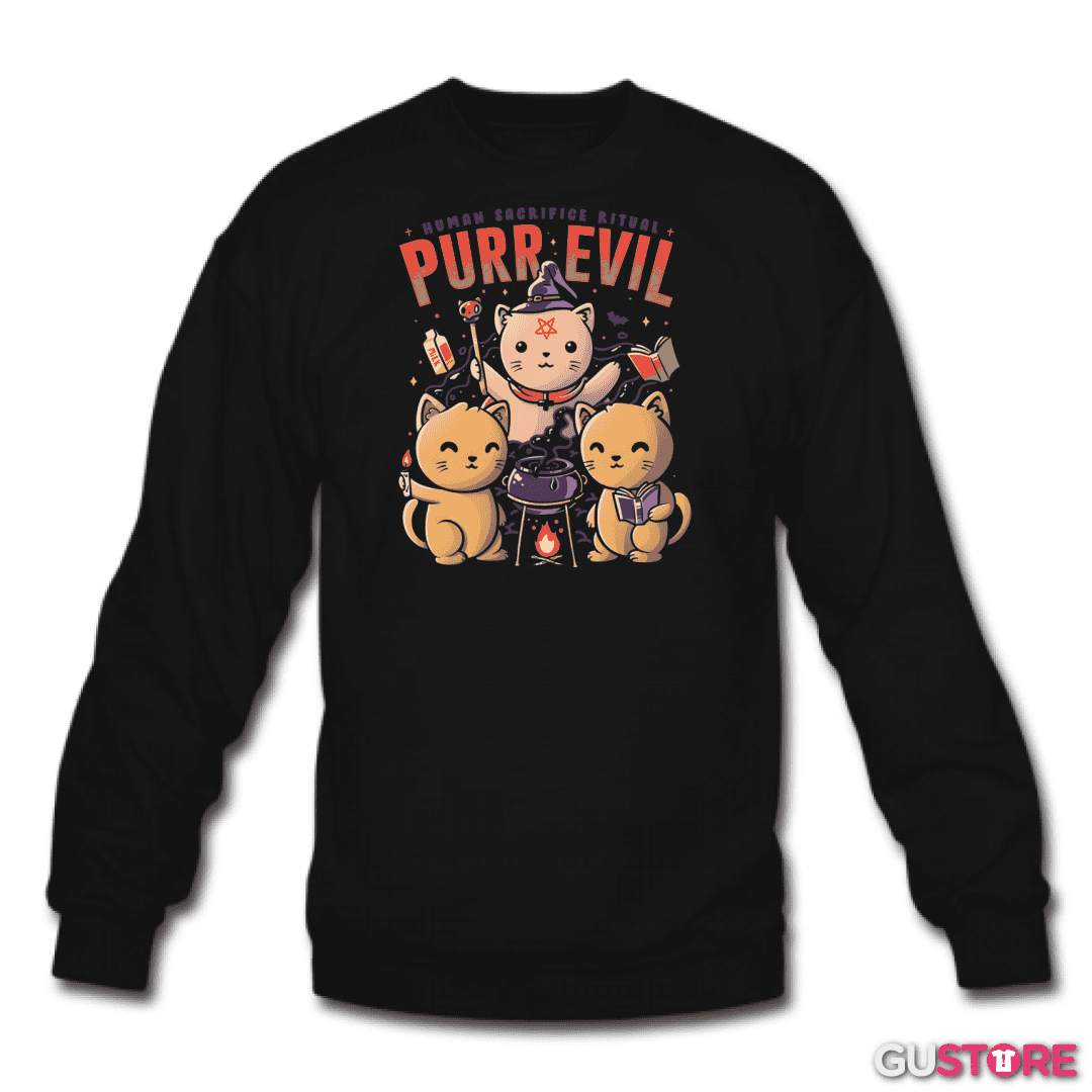 Poleron polo Purr Evil
