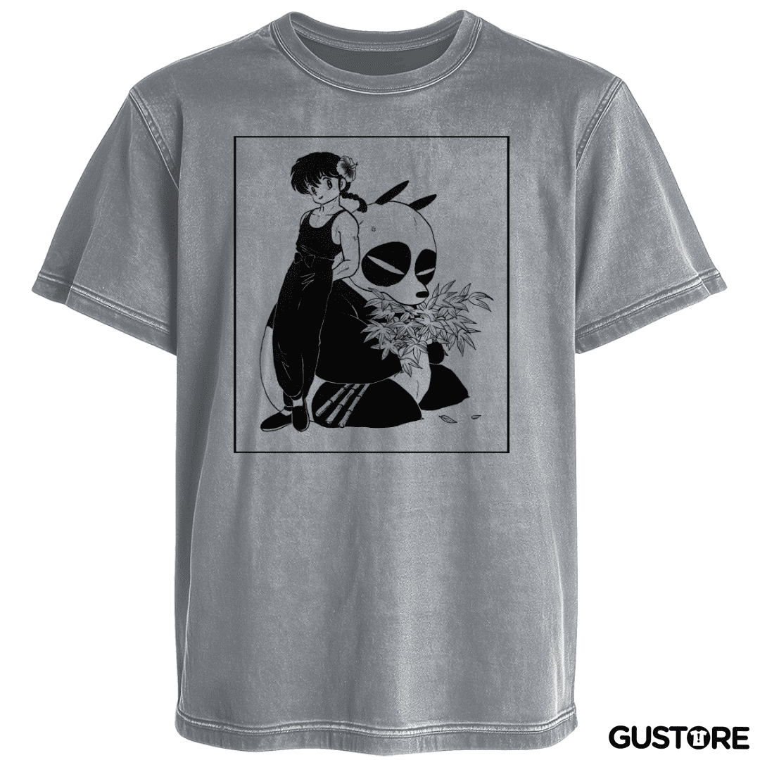 Polera desgastada Genma Saotome & Ranma